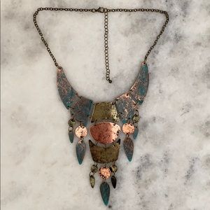 Patina Statement Necklace
